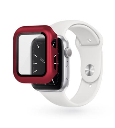 EPICO Glass Case For Apple Watch 4/5/6/SE (40 mm) - červená 42110151400001