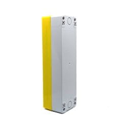 Tracon Electric Krabicová sestava k tlačítkům žlutá - 5x otvor 70x247x65mm