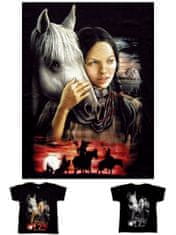 Motohadry.com Dětské tričko s potiskem koně TDKR 007, 6-8 let