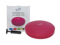 Kine-MAX Professional Balance Pad - Balanční čočka - růžová