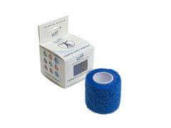Kine-MAX Cohesive Elastic Bandage - Elastické samofixační obinadlo (kohezivní) 5cm x 4,5m - modré