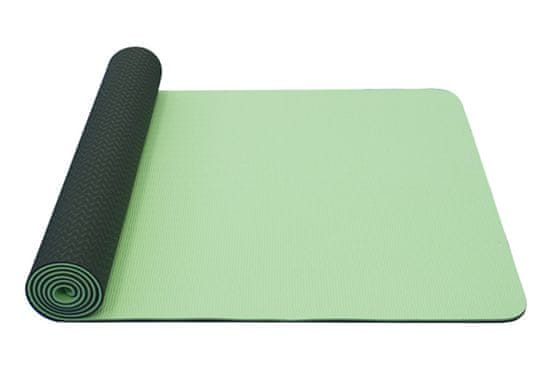 Lerko Yoga mat dvouvrstvá TPE zelená