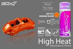 GOX7 EUROPE  High-Heat Orange Silver - metallic color, barva na brzdy a třmeny