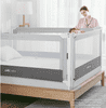 Choc Chick Zábrana na postel Monkey Mum180 cm - světle šedá - design