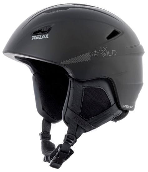 R2 Lyžařská helma Relax Wild Base black M 56-58 cm