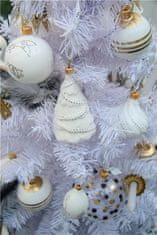 Decor By Glassor Vánoční stromek bílý