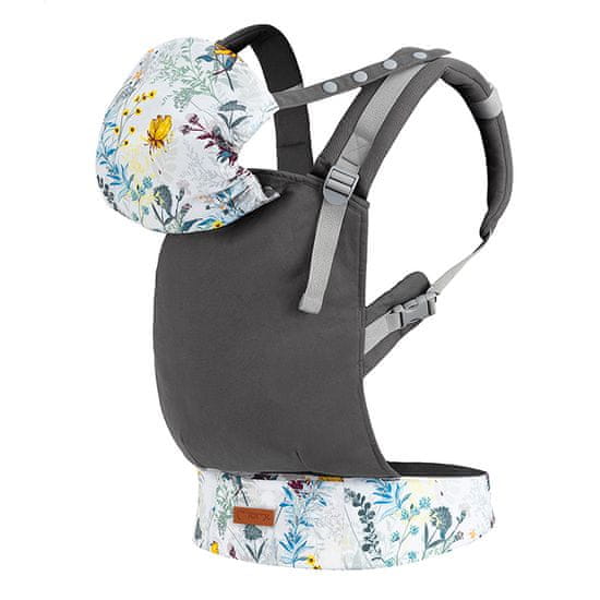 MoMi - COLLET dětský ergonomický nosič flowers