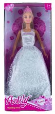 ICOM Panenka Anlily Princezna ve svatebních šatech 30cm Barva: BÍLÁ