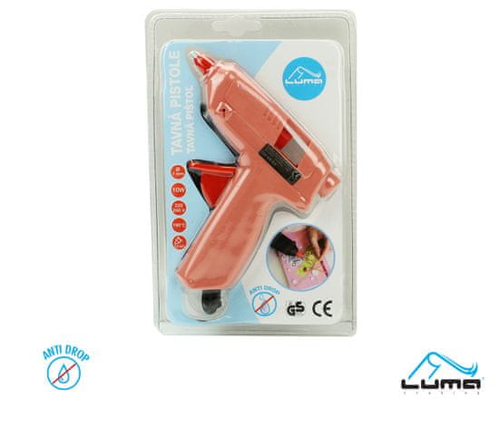 LUMA trading Tavná lepící pistole 10W pastel růžová