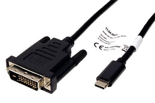 Roline Kabel USB C(M) -> DVI-D(M), 2m (11.04.5831)