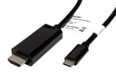 Roline Kabel USB C(M) -> HDMI A(M), 4K@60Hz, 1m (11.04.5840)