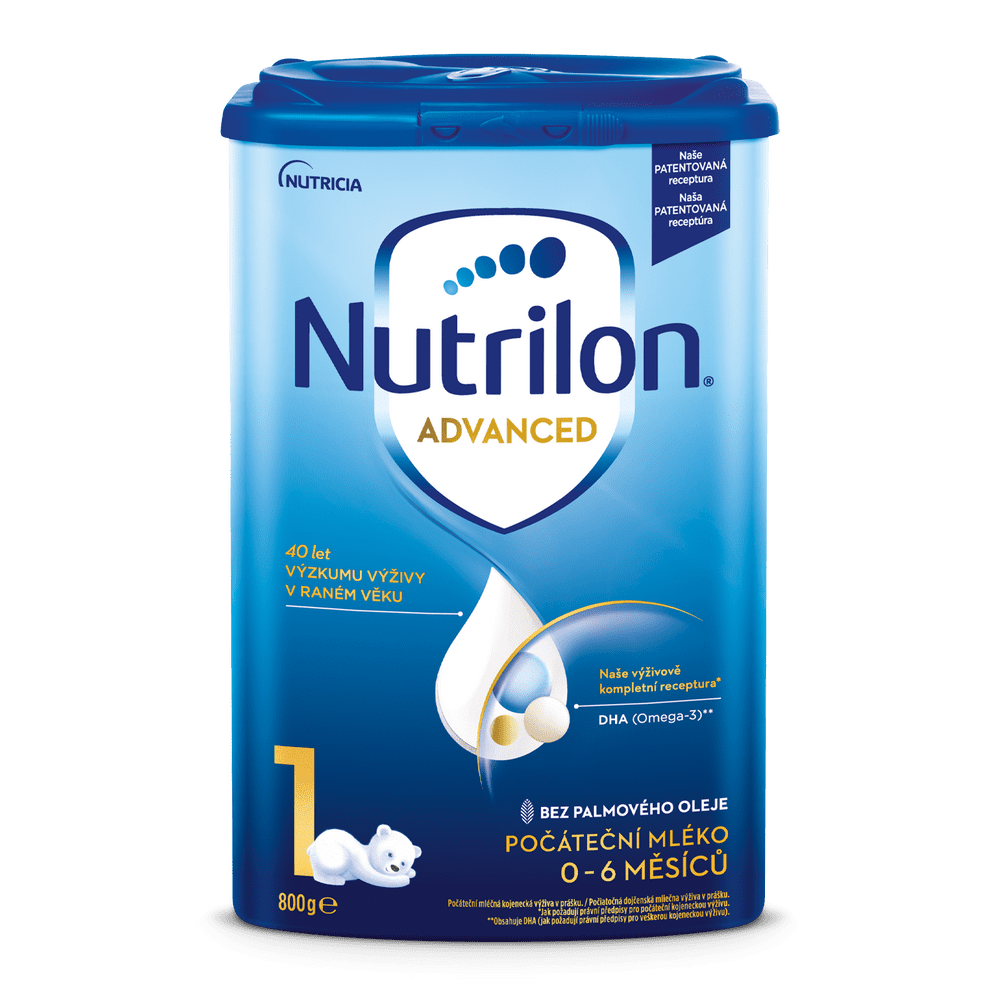 Nutrilon 1 Advanced počáteční kojenecké mléko 800 g, 0+
