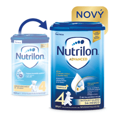 Nutrilon 4 Advanced Vanilla batolecí mléko 800 g, 24+