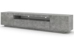 Homlando TV stolek AURA 200 cm univerzální: závěsné, stojící beton