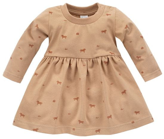 PINOKIO dívčí šaty Wooden Pony z organické bavlny 1-02-2111-700
