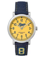 Timex Timex Originals University TW2P83400, s modrým koženým řemínkem