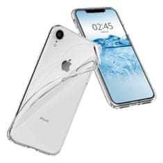 Spigen Liquid Crystal silikonové pouzdro na iPhone XR Crystal Clear