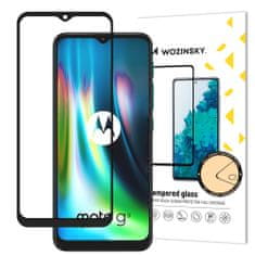 WOZINSKY Wozinsky ochranné tvrzené sklo pro Motorola Moto G9 Play/Moto E7 Plus - Černá KP9896