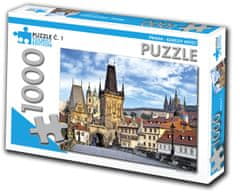 Tourist Edition Puzzle Praha - Karlův most 1000 dílků (č.1)