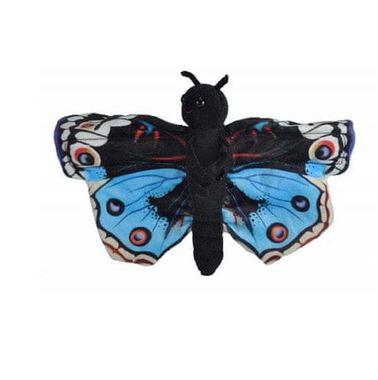 WILD REPUBLIC Plyšáček objímáček Motýl modrý maceškový
