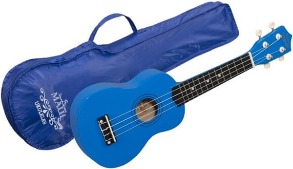 akustické sopránové ukulele Soundstation 12 pražců javor abs plast otevřená ladicí mechanika obal pro začátečníky