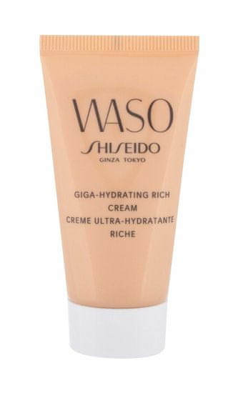 Shiseido 30ml waso giga-hydrating rich, denní pleťový krém