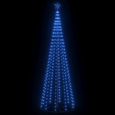 Greatstore Vánoční stromek kužel modrý 330 LED diod 100 x 300 cm