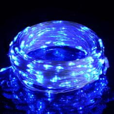 shumee Světelný LED řetěz modrý 30 m