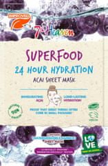 7th Heaven Superfood hydratační maska na ubrousku Acai
