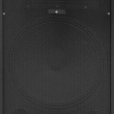 Greatstore Profesionální pasivní reproduktor hi-fi 1200 W černý 43x43x75cm