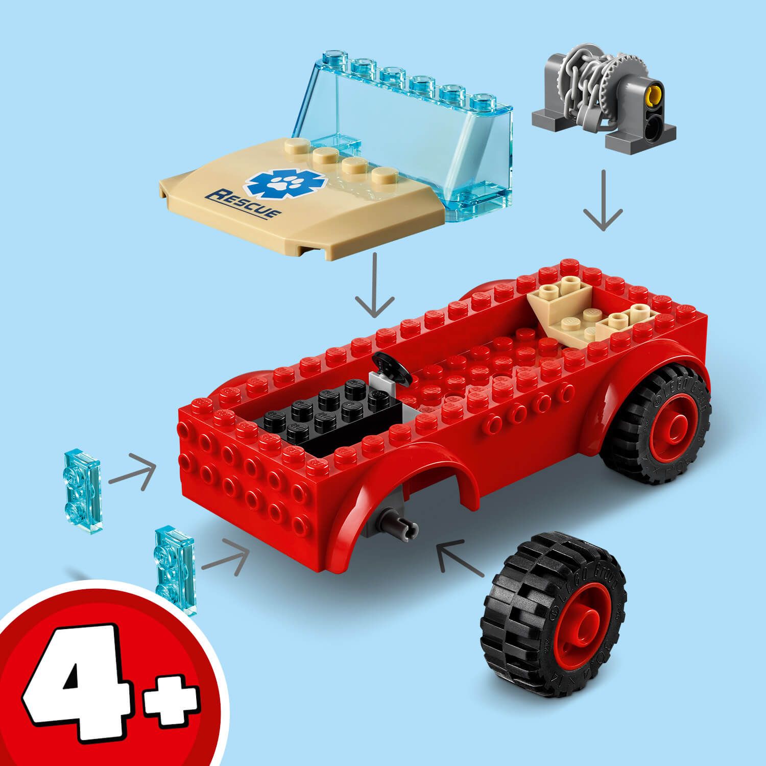 LEGO City Záchranářský teréňák