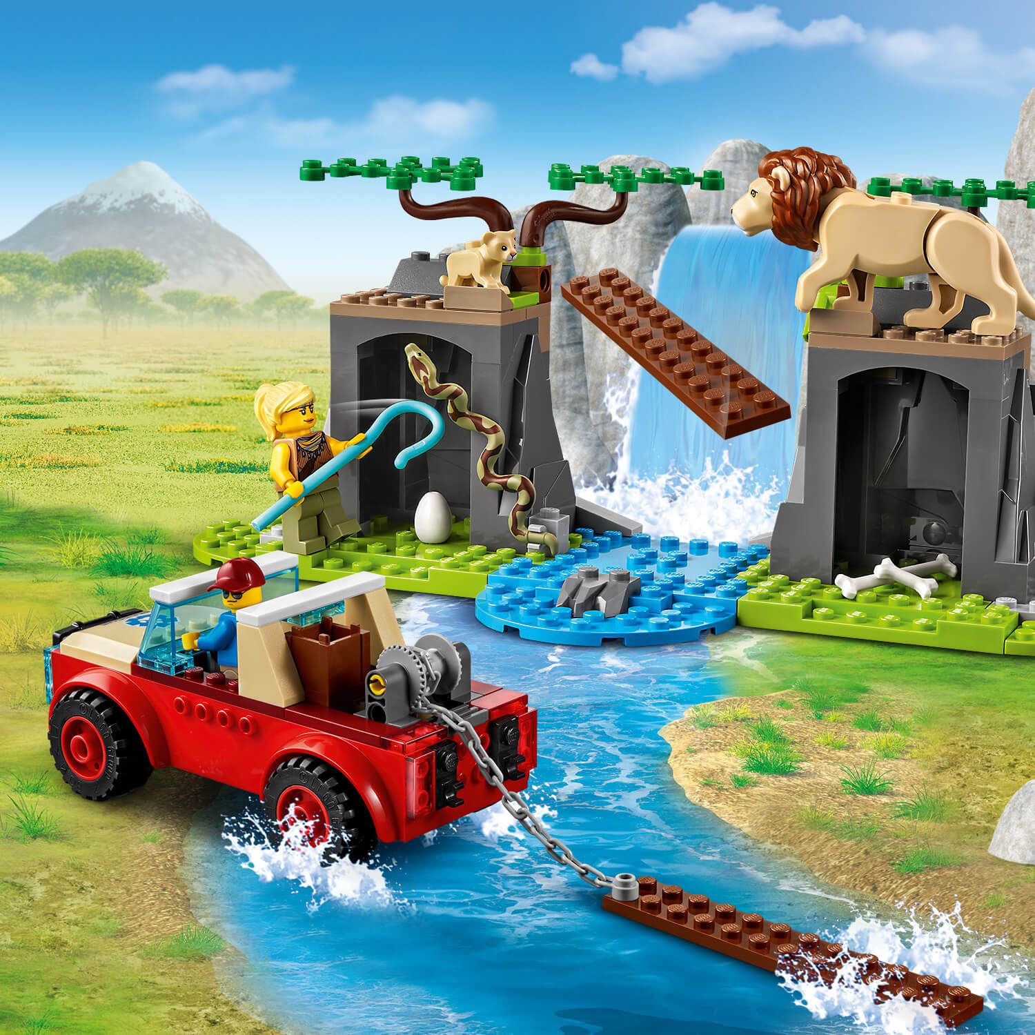 LEGO City Záchranářský teréňák