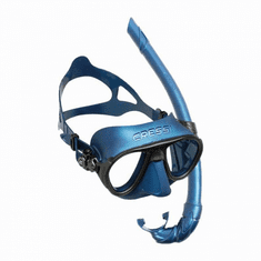 Cressi Set maska CALIBRO a šnorchl CORSICA modrá