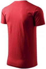 Malfini Pánské triko jednoduché, červená, L