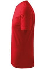 Malfini Dětské tričko jednoduché, červená, 134cm / 8let