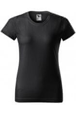Malfini Dámské triko jednoduché, ebony gray, XL