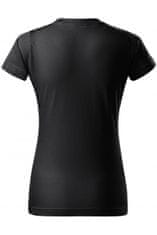 Malfini Dámské triko jednoduché, ebony gray, XL