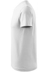 Malfini Tričko s krátkým rukávem, středně hrubé, bílá, 2XL