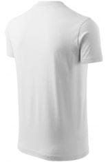 Malfini Tričko s krátkým rukávem, středně hrubé, bílá, XL