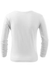 Malfini Dětské tričko s dlouhým rukávem, bílá, 146cm / 10let