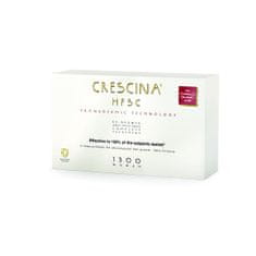 Crescina Péče na podporu růstu vlasů a proti vypadávání vlasů pro ženy stupeň 1300 (pokročilá fáze) 20 x 3,5 