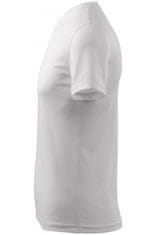 Malfini Tričko s asymetrickým průkrčníkem, bílá, 146cm / 10let