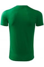 Malfini Tričko s asymetrickým průkrčníkem, trávově zelená, 3XL