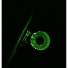 Enero Pennyboard s LED kolečky Neon Green
