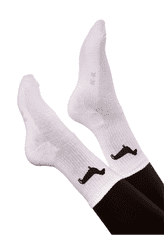 Kašmir Sportovní ponožky ORIGINAL KS02 white - 43-45