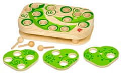 Lucy&Leo 261 Chytání housenek – dřevěná motorická stolní hra s magnety