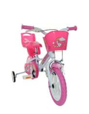 Dino bikes Dětské kolo 124RL-UN Unicorn Jednorožec 12