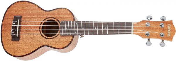 krásné sopránové ukulele cascha hh 2027 soprano mahogany ukulele bundle matná povrchová úprava 16 pražců plnohodnotný zvuk zhotovené z mahagonového dřeva bohatá výbava krásné také jako dárek