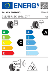 Falken  Eurowinter Van01 215/65 R16 109/107 T pneu