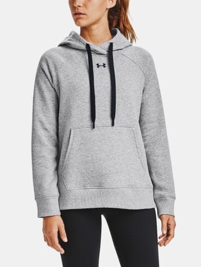 Under Armour Mikina Rival Fleece HB Hoodie-GRY